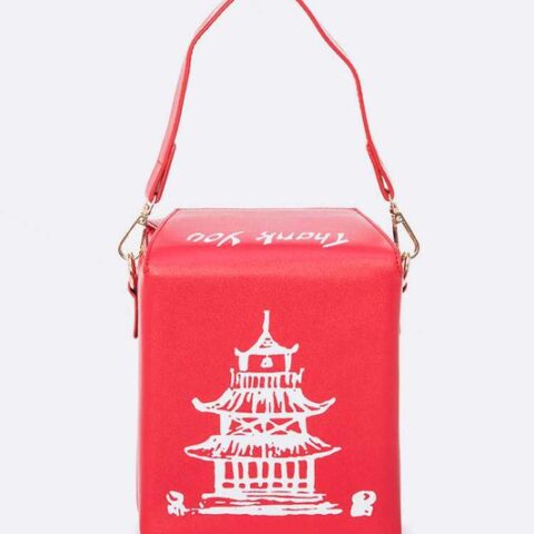 Chinese Take Out Box Fashion Clutch-